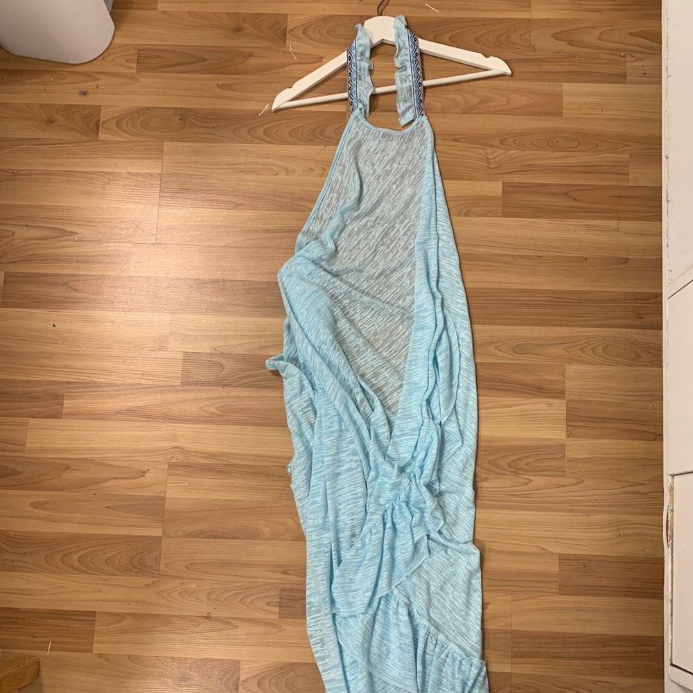 Pitusa Blue Maxi Dress